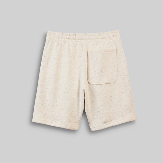 Heavyweight Fleece Sweatshort - Natural Speckle