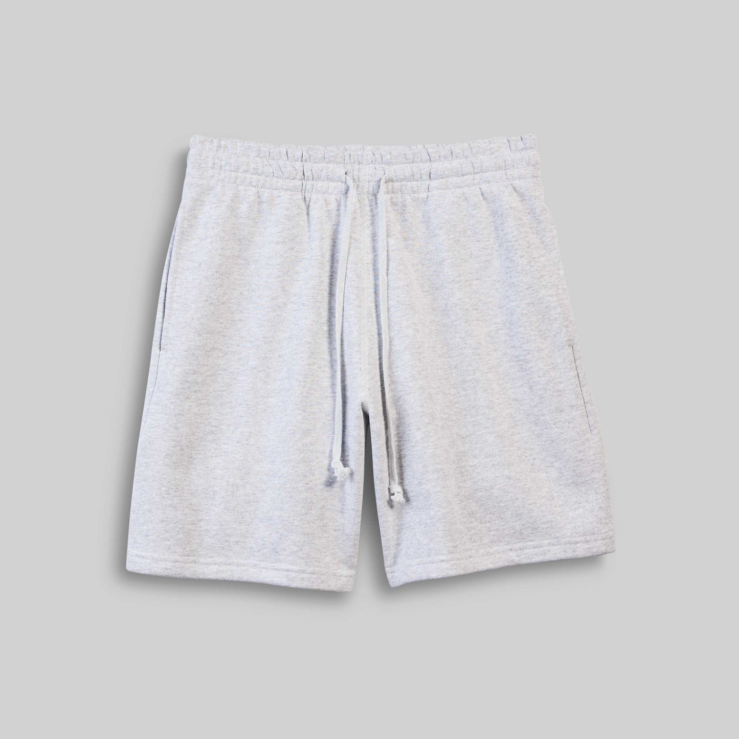 Heavyweight Fleece Sweatshort - Heather Ash