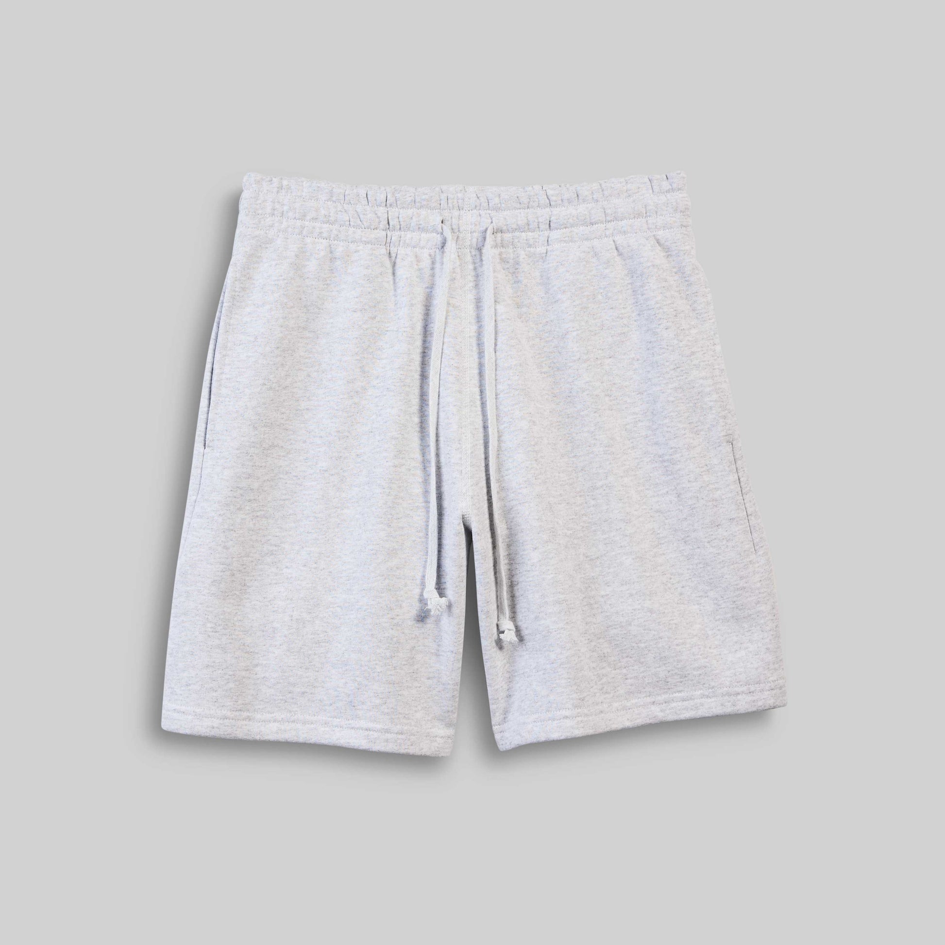 Heavyweight Fleece Sweatshort - Heather Ash