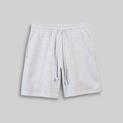 Heavyweight Fleece Sweatshort - Heather Ash