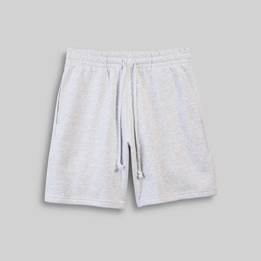 Heavyweight Fleece Sweatshort - Heather Ash