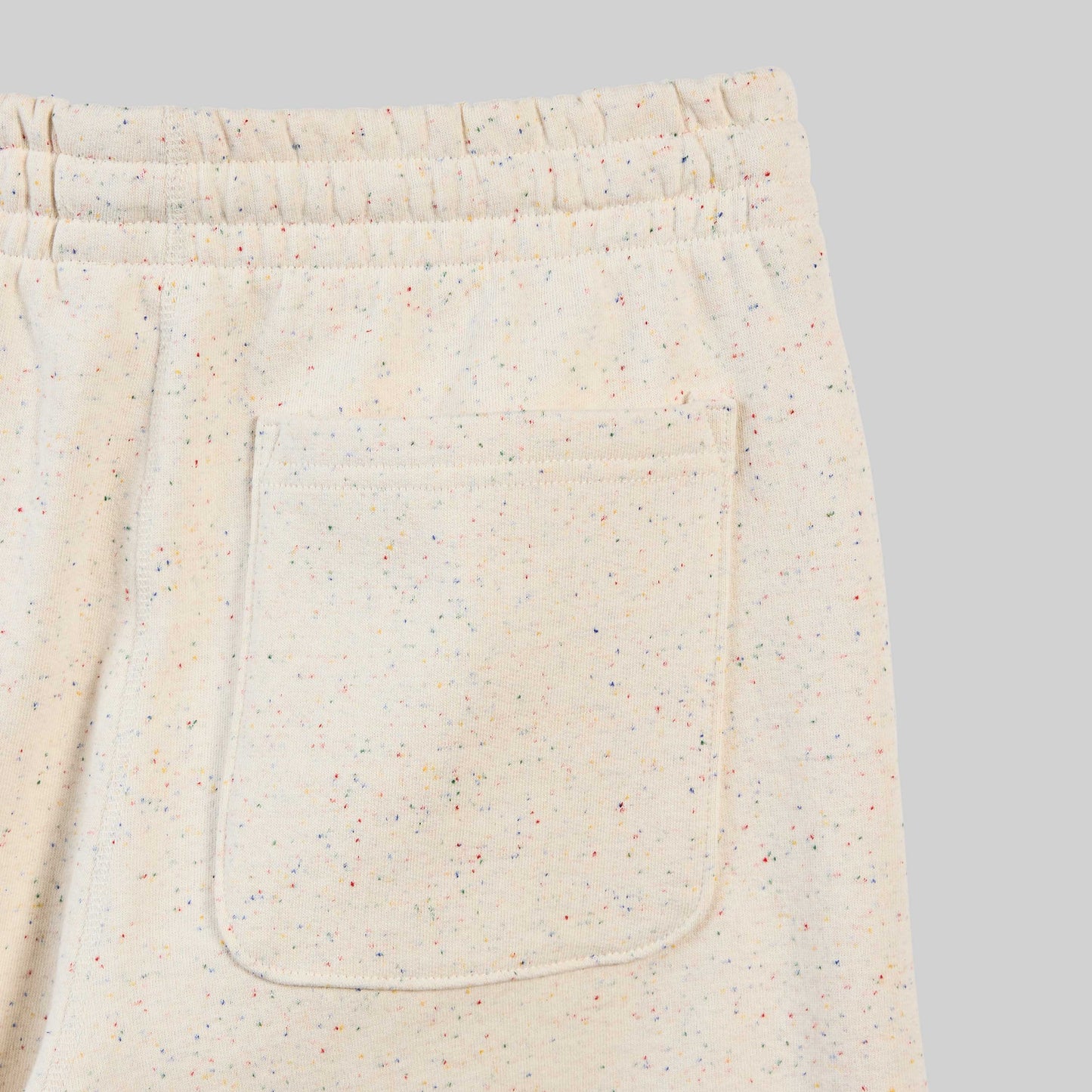 Heavyweight Fleece Sweatshort - Natural Speckle