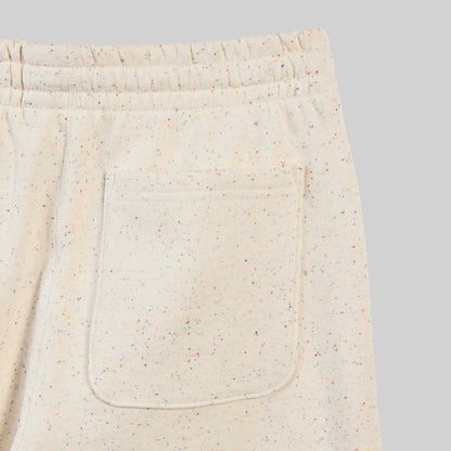 Heavyweight Fleece Sweatshort - Natural Speckle