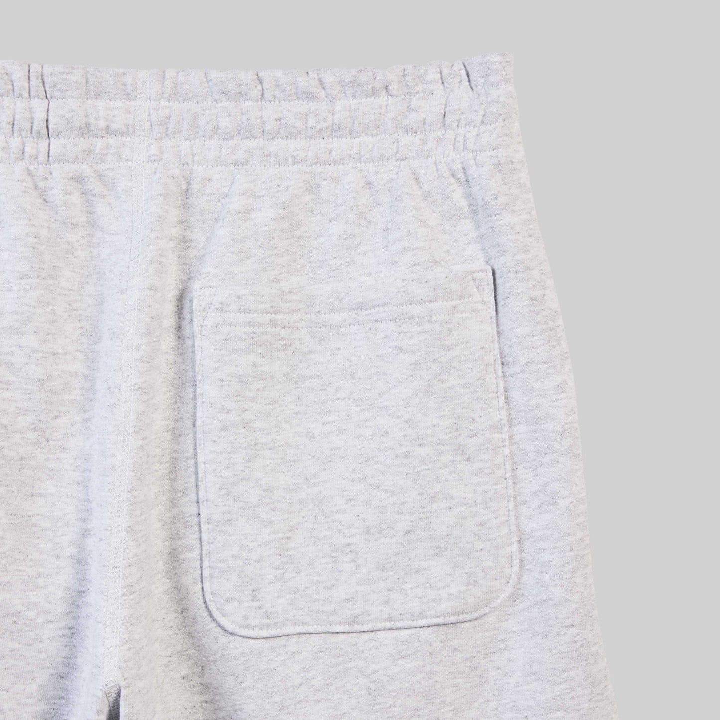 Heavyweight Fleece Sweatshort - Heather Ash