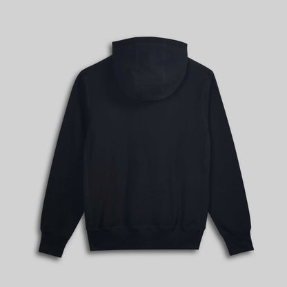 Premium Zip-Up Hooded Sweatshirt - Black