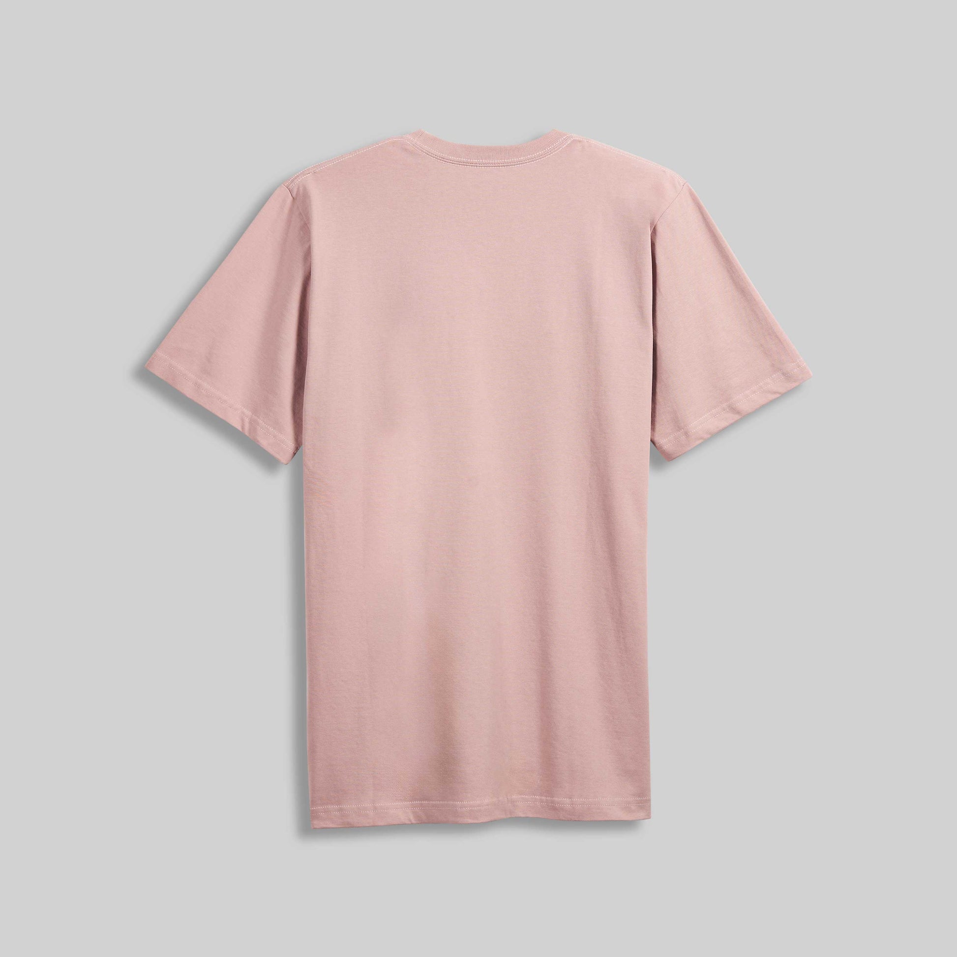 Classic Heavyweight Combed Cotton T-Shirt - Dusty Rose