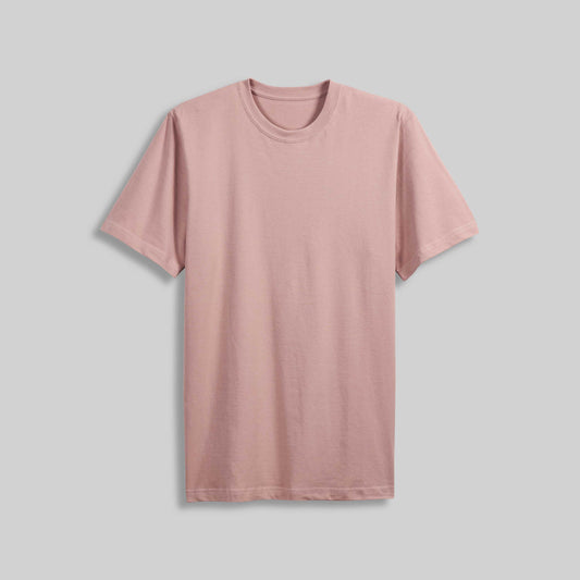Classic Heavyweight Combed Cotton T-Shirt - Dusty Rose