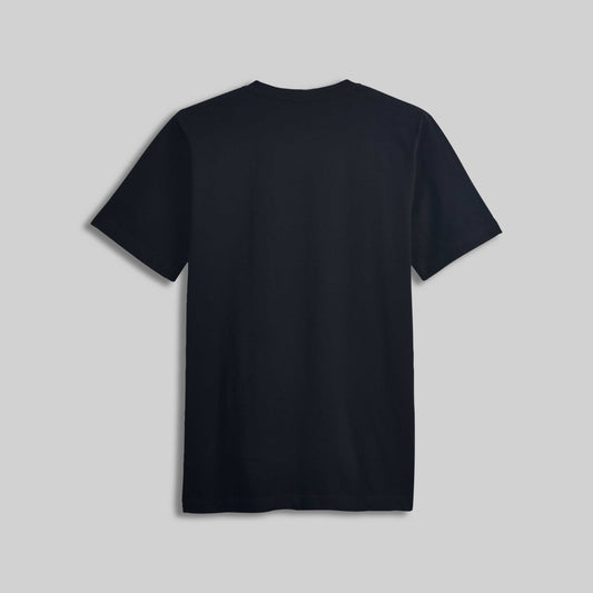 Classic Heavyweight Combed Cotton T-Shirt - Black