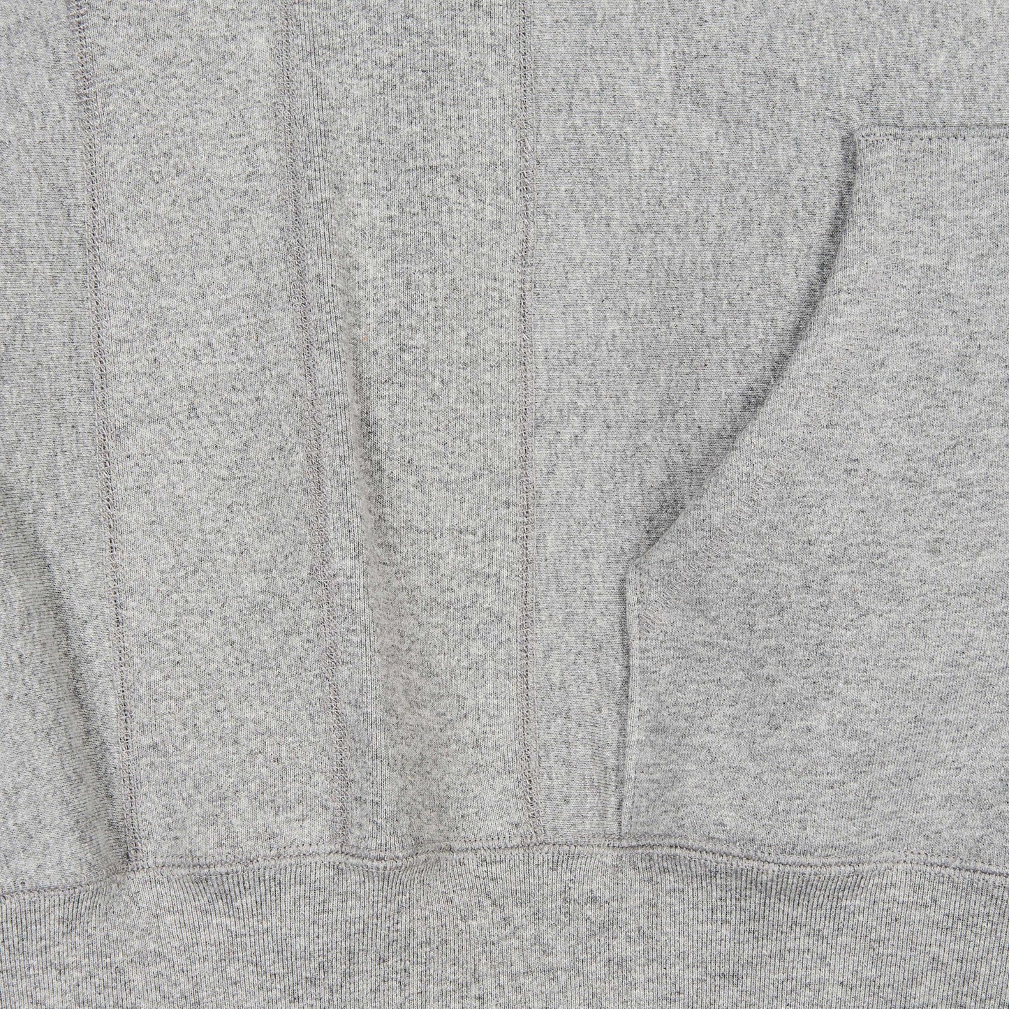 Premium Zip-Up Hooded Sweatshirt - Heather Grey