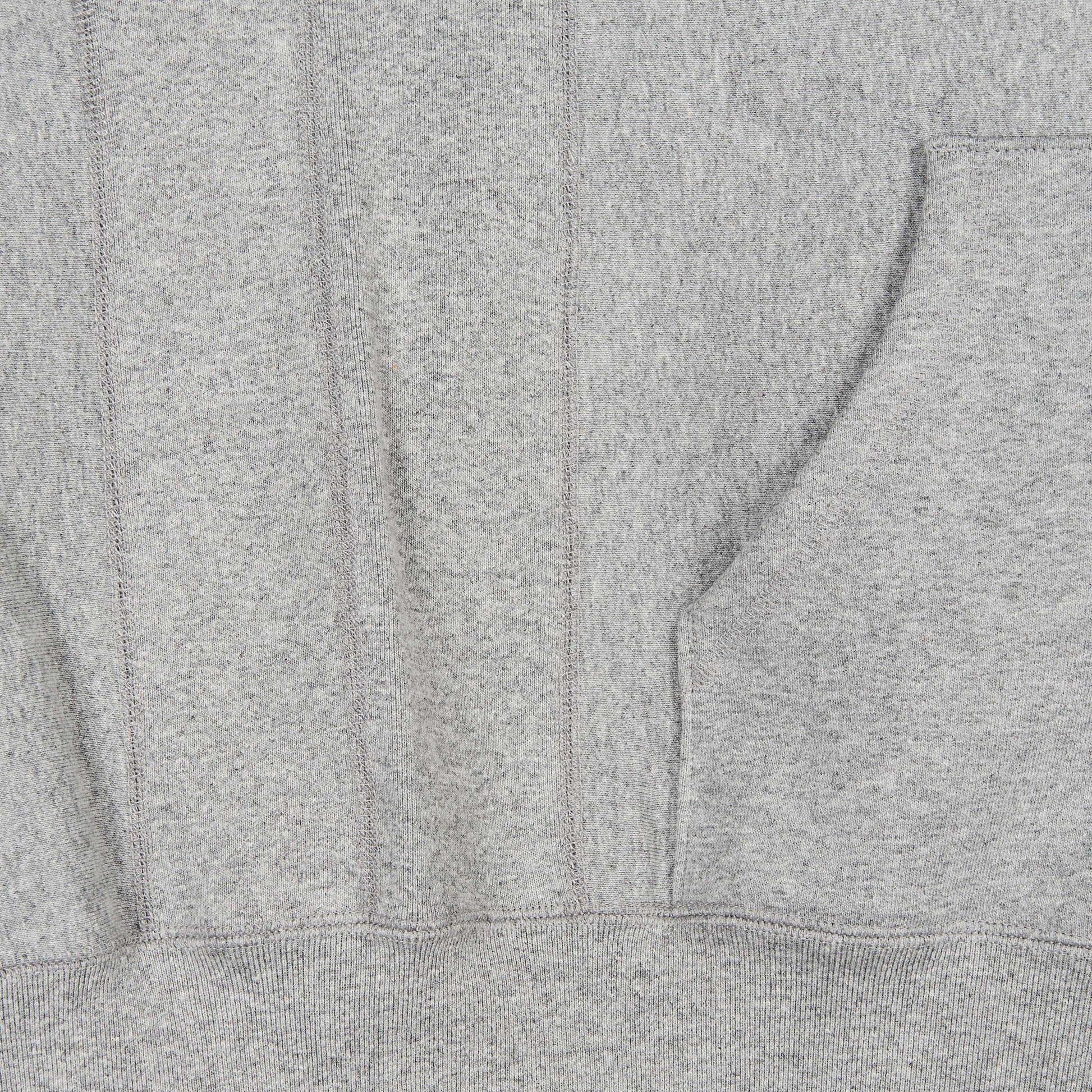 Premium Zip-Up Hooded Sweatshirt - Heather Grey