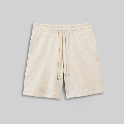 Heavyweight Fleece Sweatshort - Natural Speckle