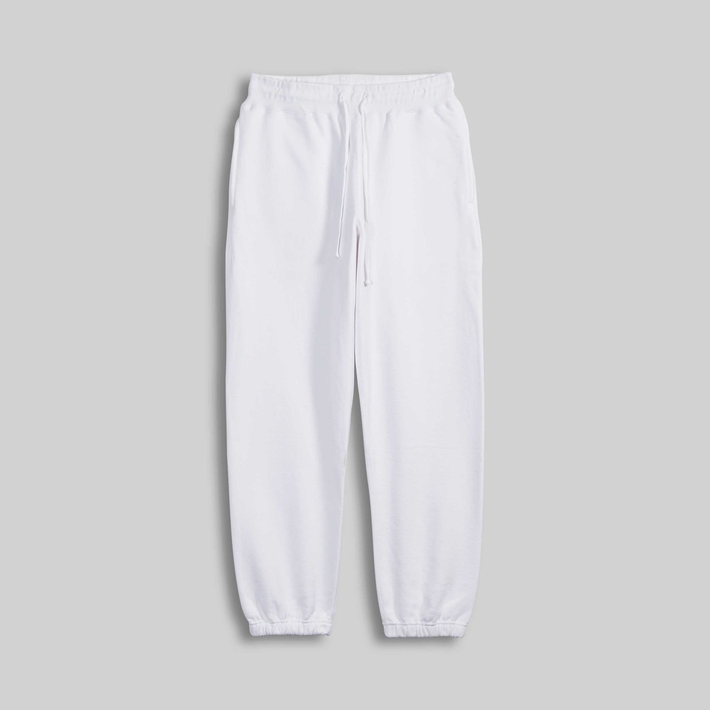 Classic Heavyweight Cotton Sweatpant - White