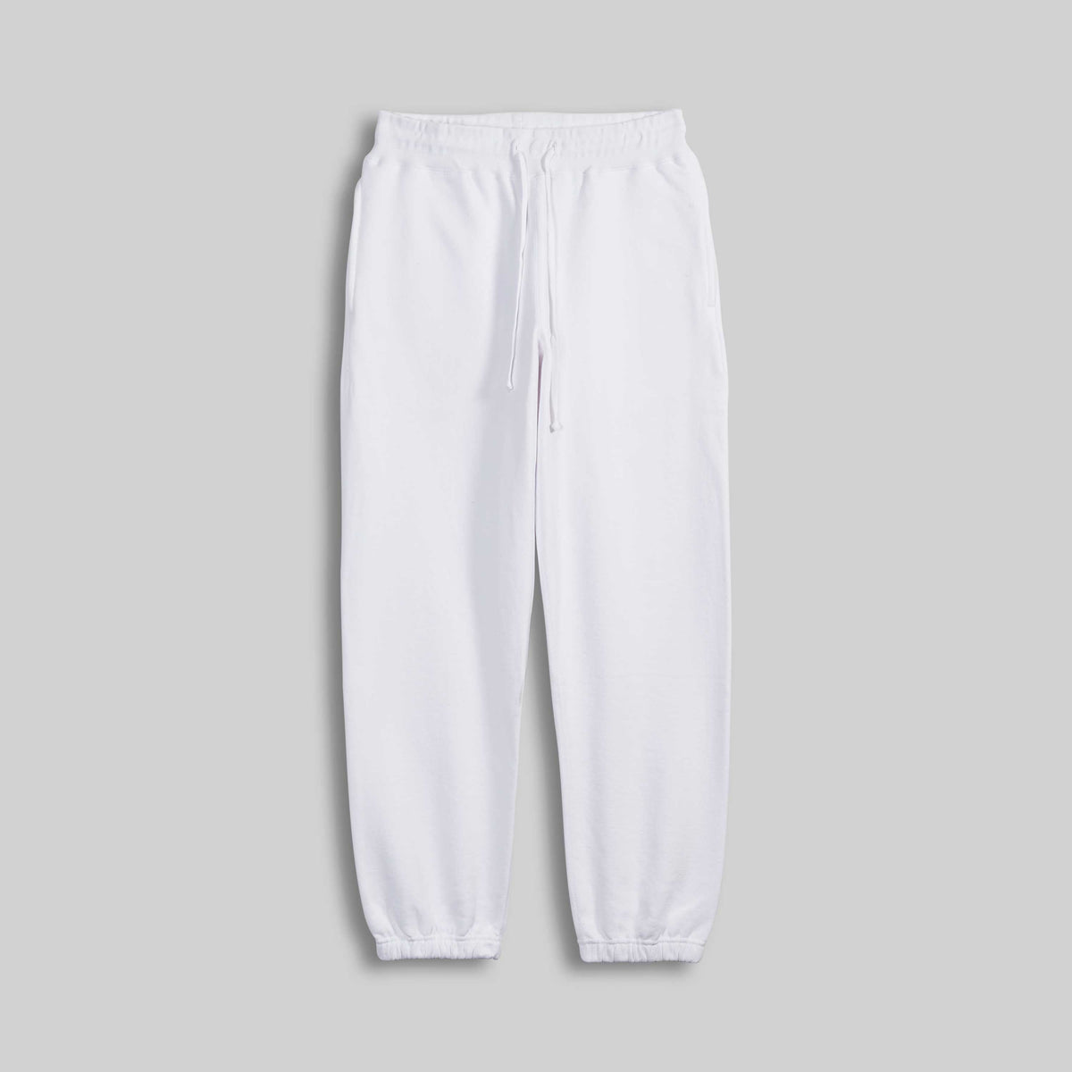 Classic Heavyweight Cotton Sweatpant - White
