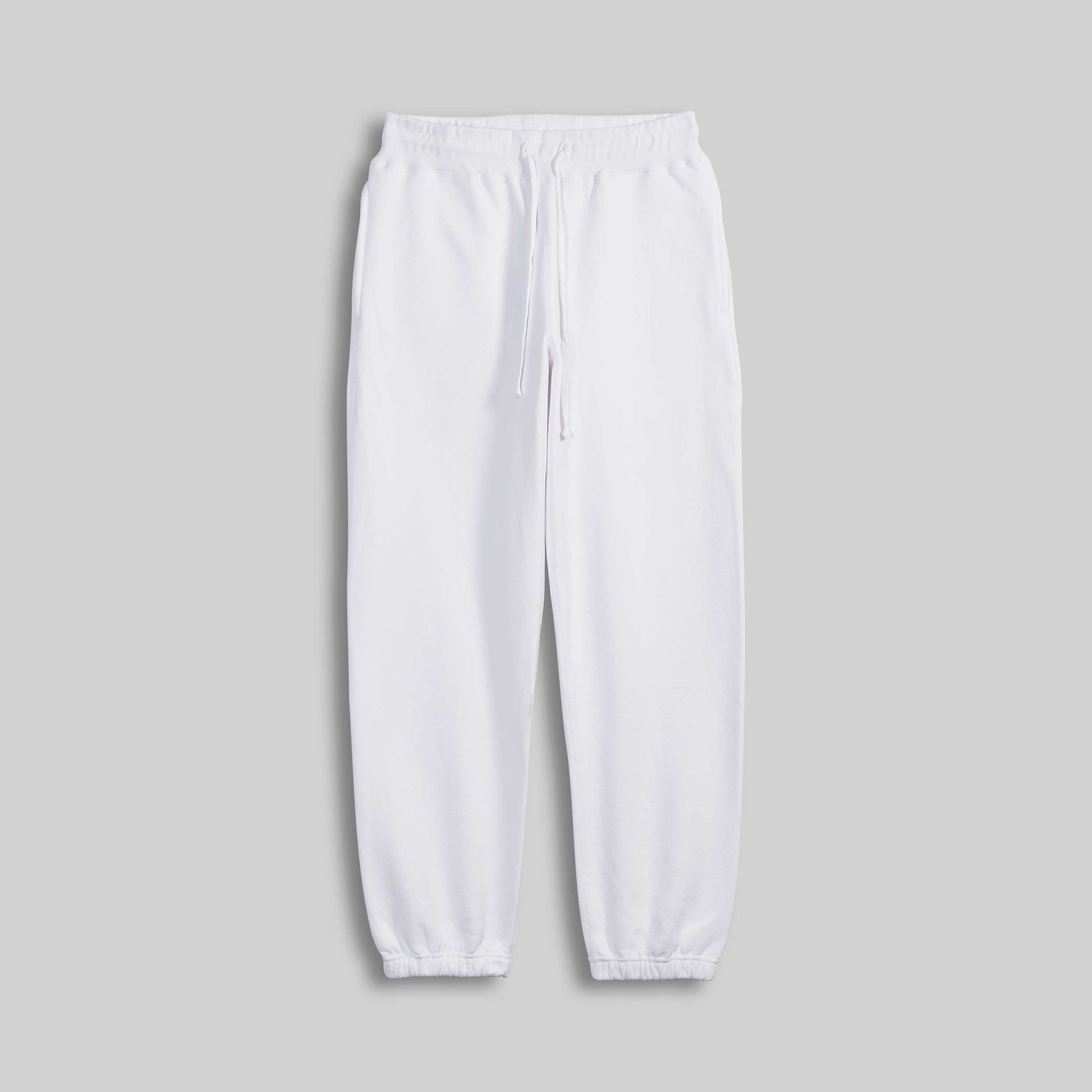 Classic Heavyweight Cotton Sweatpant - White