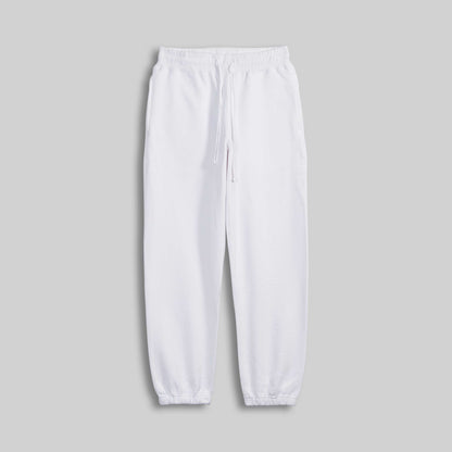 Classic Heavyweight Cotton Sweatpant - White