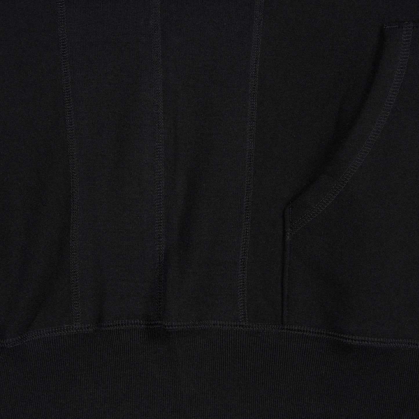 Premium Zip-Up Hooded Sweatshirt - Black