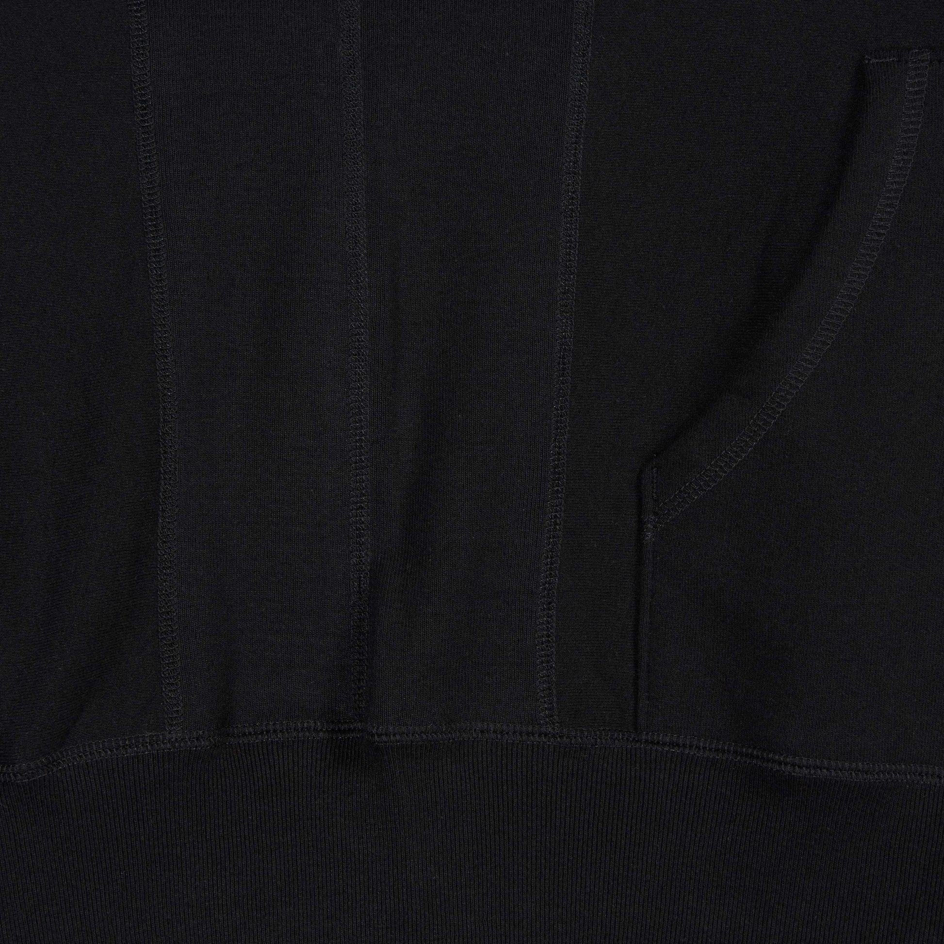 Premium Zip-Up Hooded Sweatshirt - Black