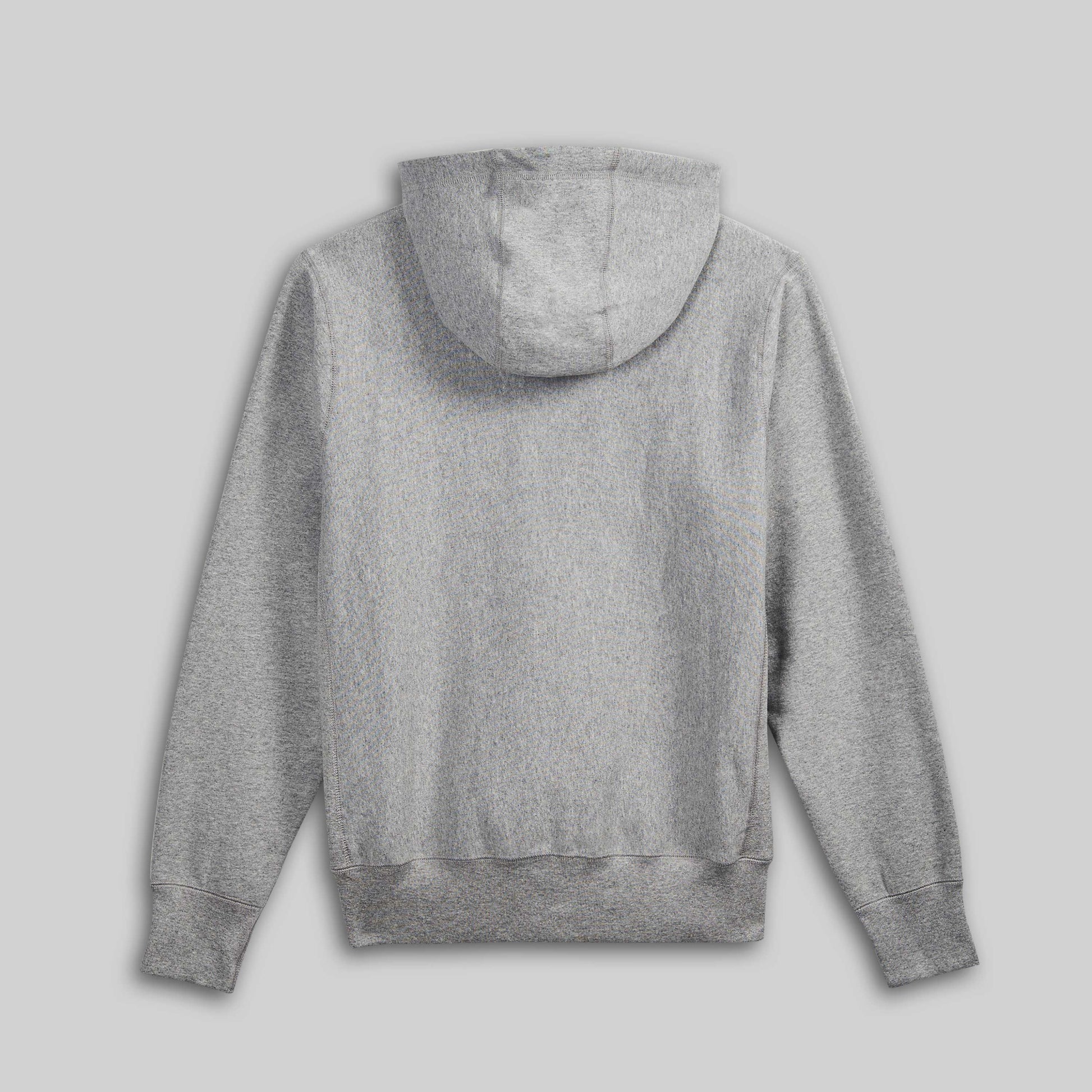 Premium Zip-Up Hooded Sweatshirt - Heather Grey