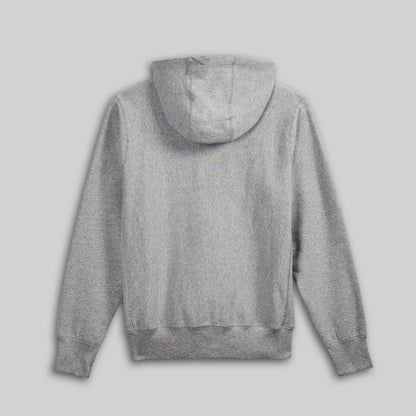 Premium Zip-Up Hooded Sweatshirt - Heather Grey