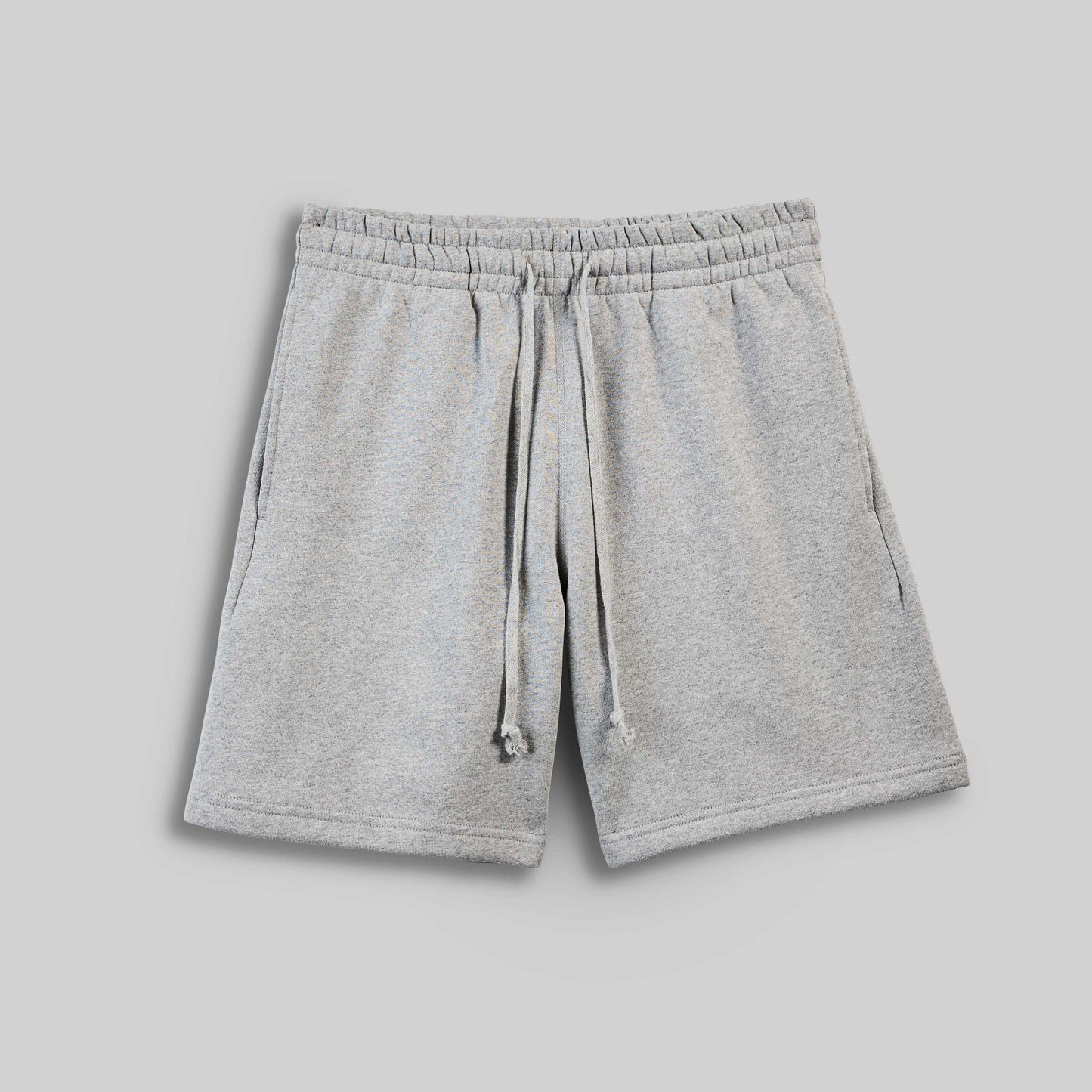 Heavyweight Fleece Sweatshort - Heather Grey