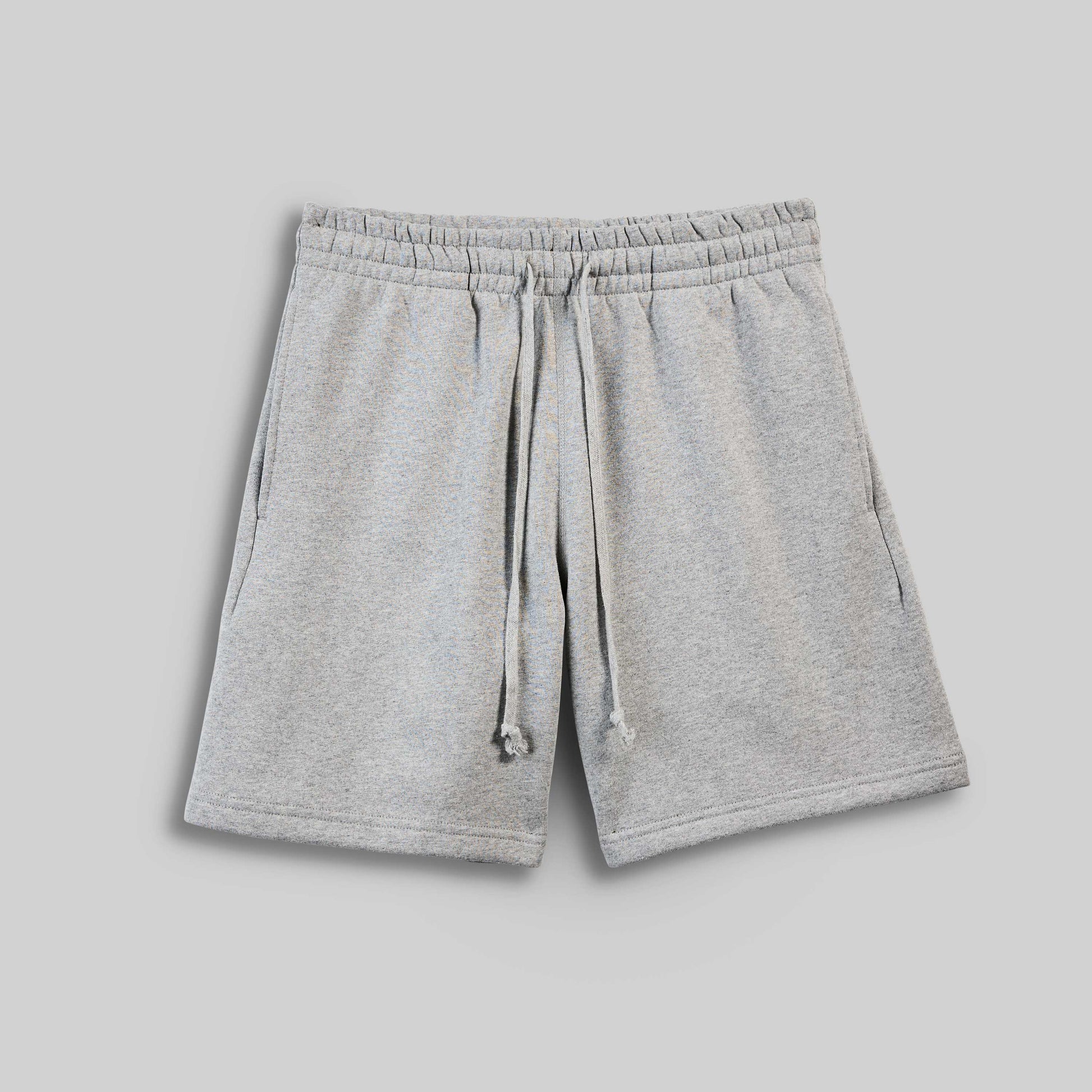 Heavyweight Fleece Sweatshort - Heather Grey