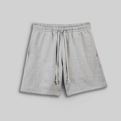 Heavyweight Fleece Sweatshort - Heather Grey